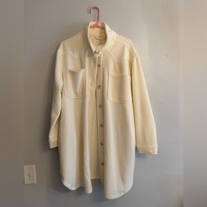 Maurices Cream Button-Up Jacket